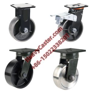super heavy duty iron caster wheels